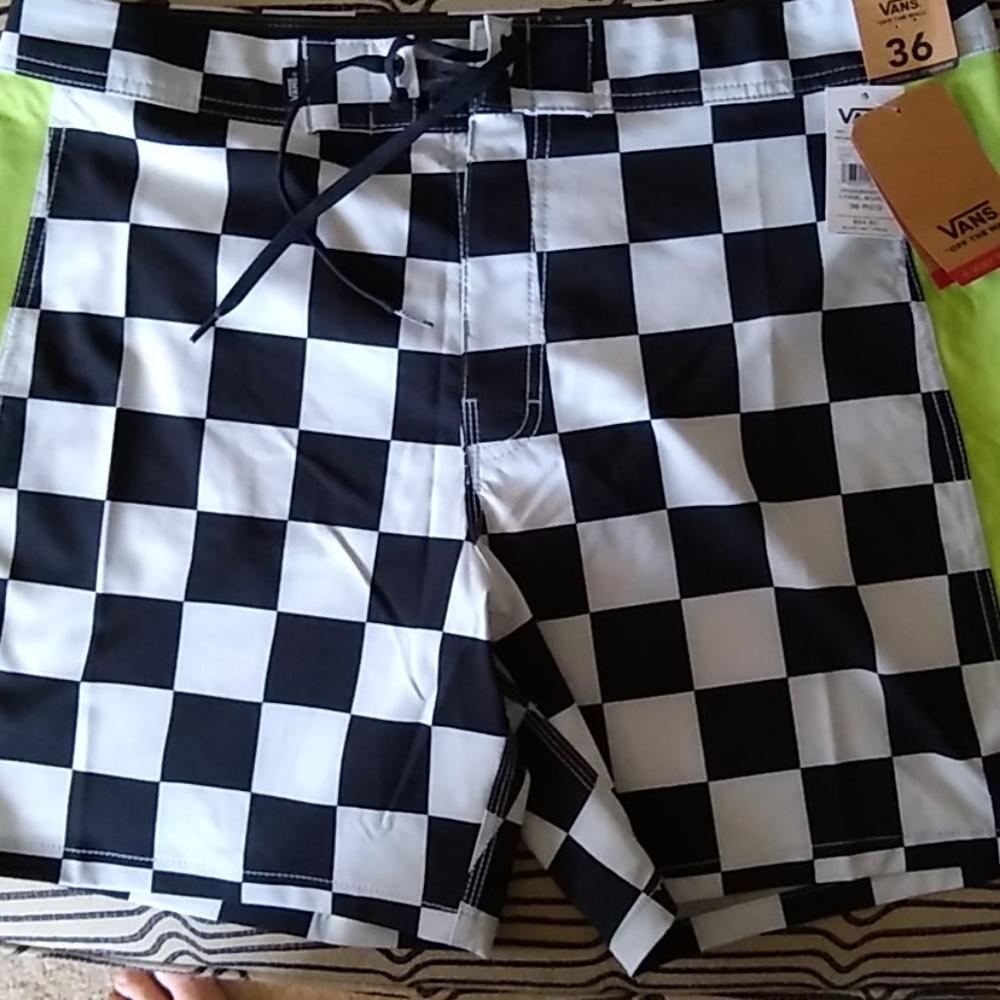 Vans v panel boardshorts for the water